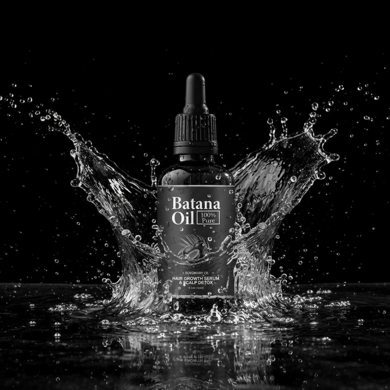 remove the color, just make it black and white but make de black to be the main color and vibe in the photo. Also, make the water splash and little bubbles even messier